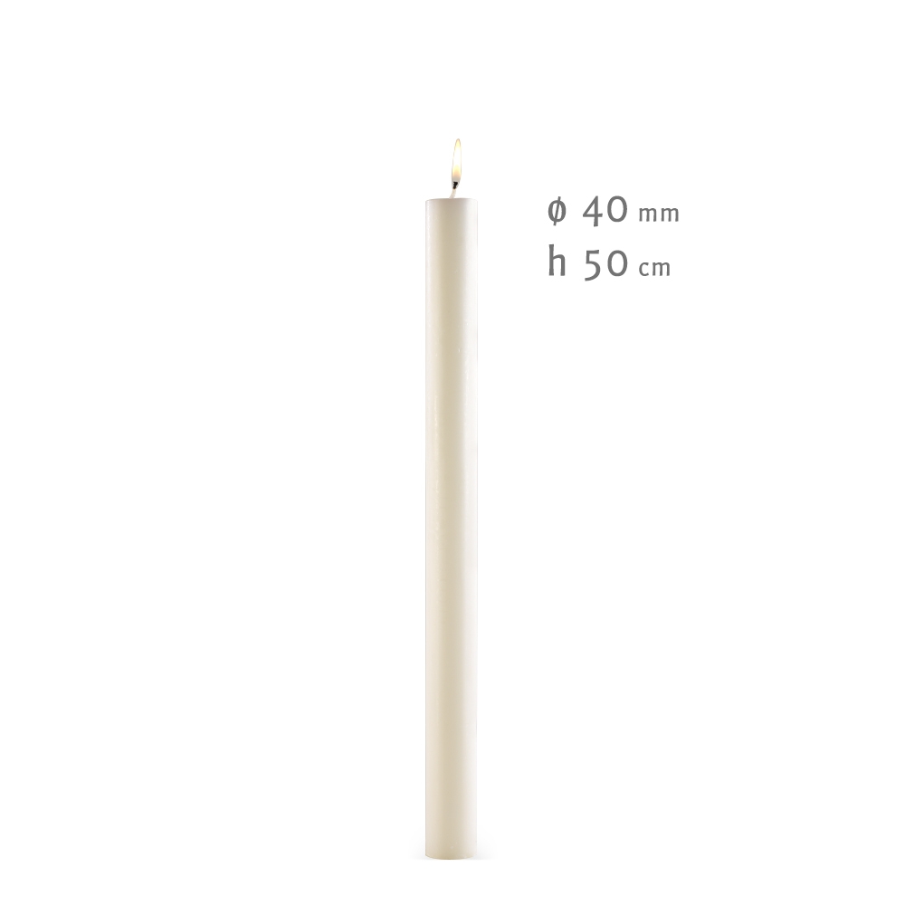 Diveevo Candele Di Cera D'api Chiese №80 &ndash; Ambra 50 Pezzi I