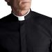 Camicia sacerdote Romano manica corta misto cotone - art. 187