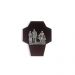Via Crucis con legno - art. VCR 26x36 L - finitura argentata