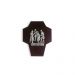 Via Crucis con legno - art. VCR 26x36 L -A -10