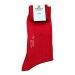 Calza uomo - art. 1260020 rosso cardinale