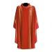 Casula in lana e seta, dis. 5509 OMBRÈ rossa
