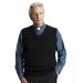 Gilet uomo con collo a V in pura lana Lanerossi