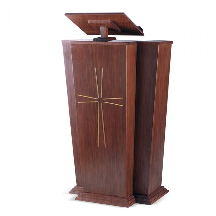 Ambone con piano regolabile - Art. 120/6