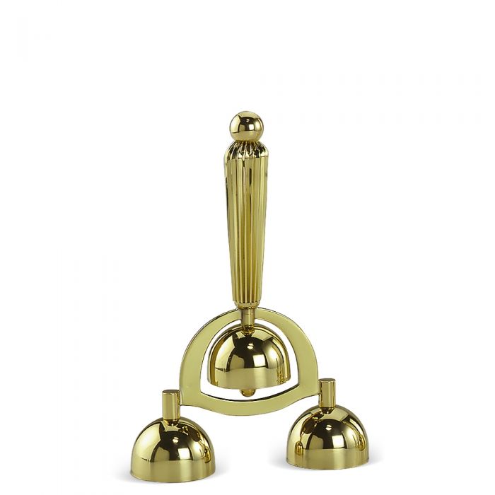 Campanello a 3 suoni - art. 13 - finitura ottone lucido