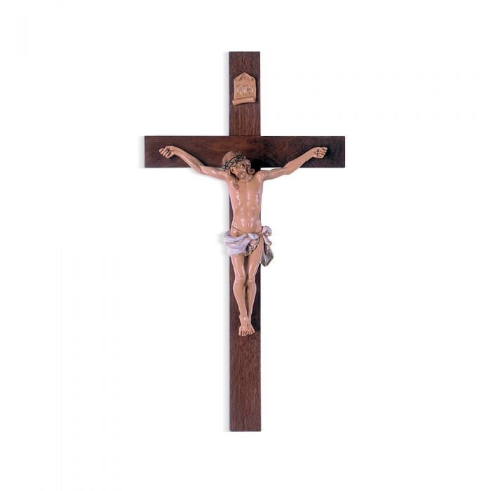 Crocifisso con corpo tipo legno - art. 170/1