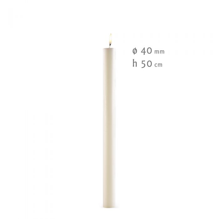Candela d'altare - ø 40 mm - h 50 cm
