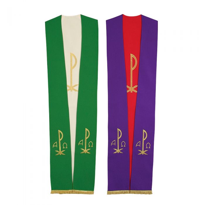 Tristola per sacerdote in poliestere