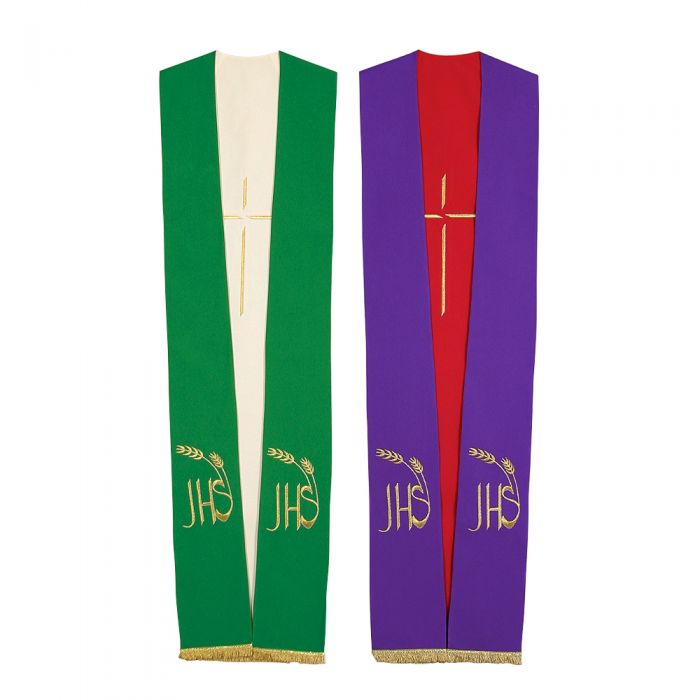 Tristola per sacerdote in poliestere