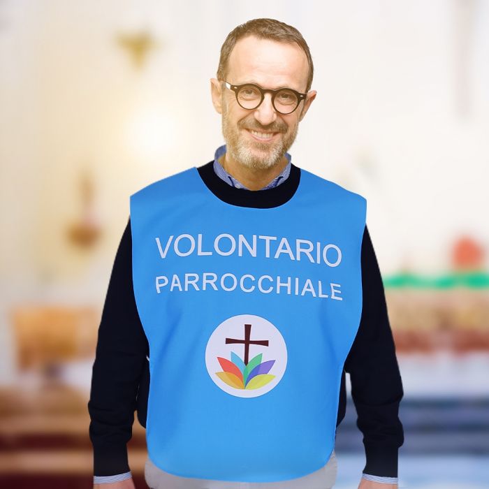 Pettorina Volontario/Collaboratore Parrocchiale Art. PC001