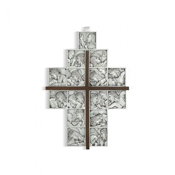 Via Crucis - art. VCR 39 - finitura argentata