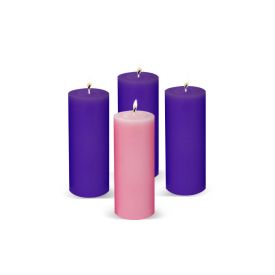 Set AVVENTO - ceri per corona d'Avvento