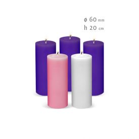Set AVVENTO - ceri per corona d'Avvento